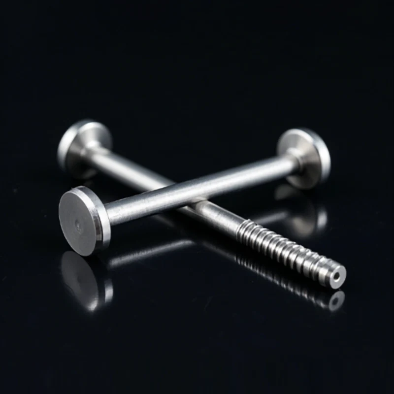 Passivación electrolítica de acero inoxidable Castings de tornillos de hueso implantables